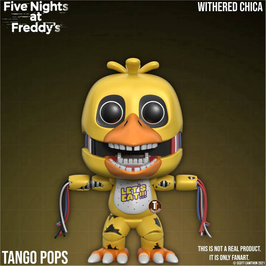 Withered Chica by yellochan on DeviantArt
