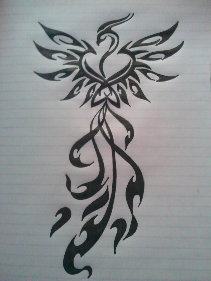 Phoenix Tattoo Design by NIMROD-TIGER on DeviantArt