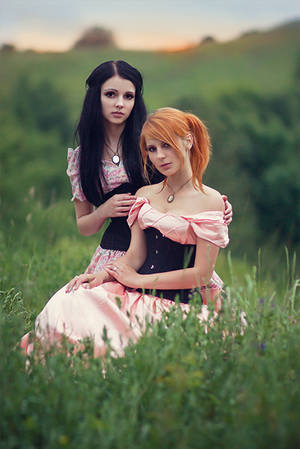 Weronika and Aneta by hordulf