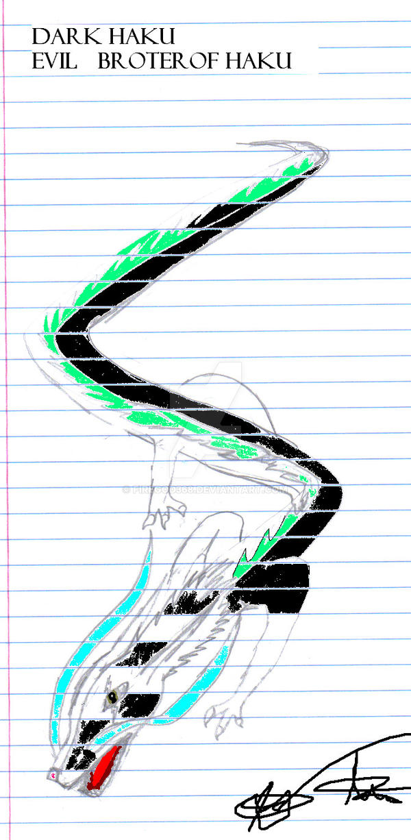 Evil Brother Of Haku by firegod368 on DeviantArt
