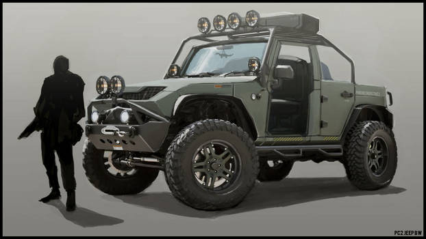 Primal Carnage jeep concept