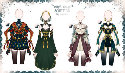 Sb 1 usd [CLOSED] Auction Outfit Adoptable SET 74 by iononion