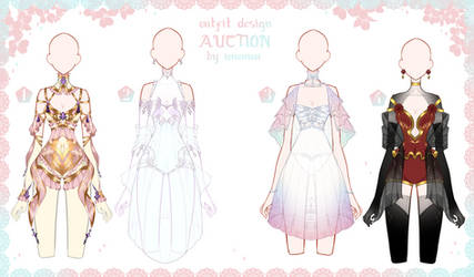 [OPEN] Auction Outfit Adoptable SET 76 by iononion