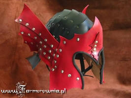 Dragon Armor Helmet ready