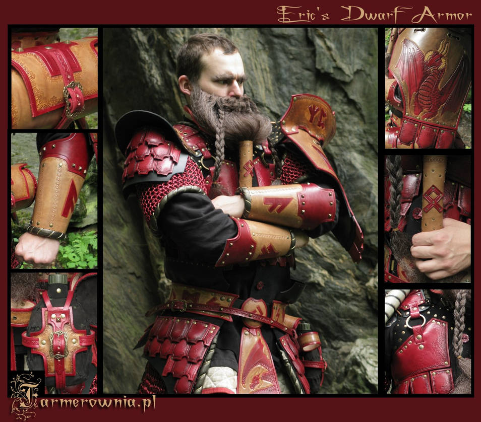 Eric's Dwarf Armor final by farmerownia