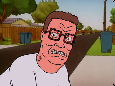 Hank angry