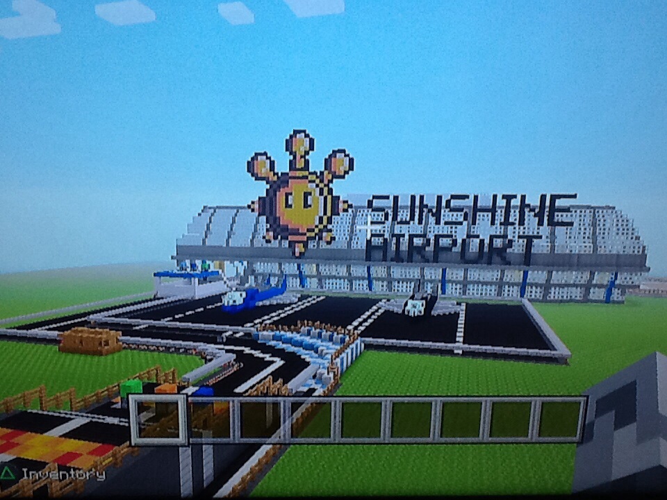 Minecraft Build Sunshine Airport Ps3 Recreation By Gem A Knight On Deviantart