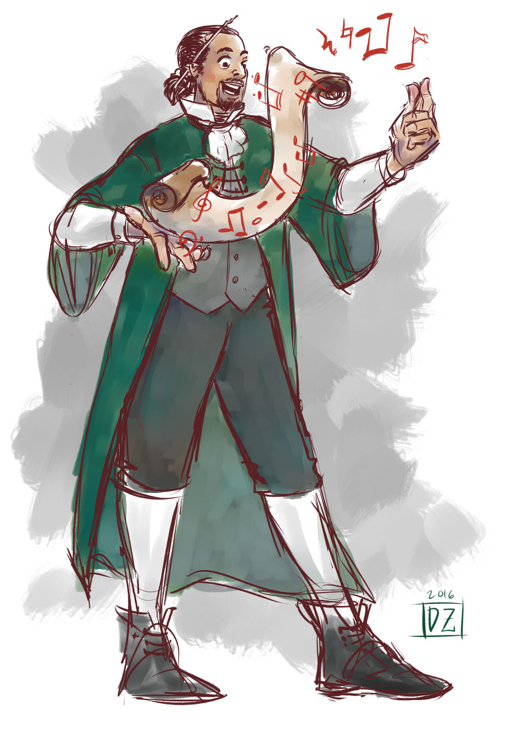 Lin Manuel-Miranda by Dragonzair on DeviantArt