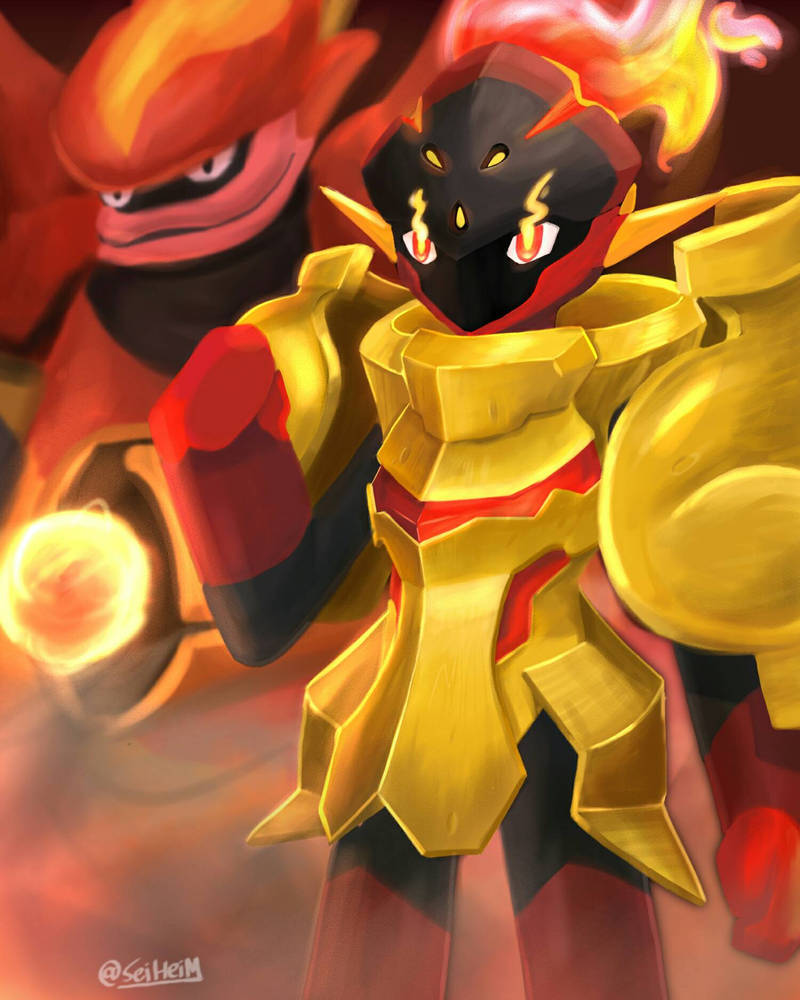 Armored Rouge Armarouge by Seiheim on DeviantArt