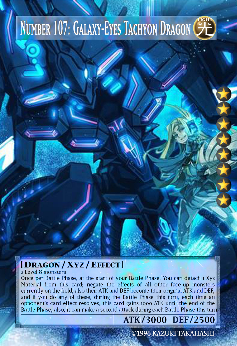 Galaxy Eyes Tachyon Dragon Wallpaper