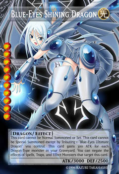 Blue-Eyes Shining Dragon ( Orica Card )