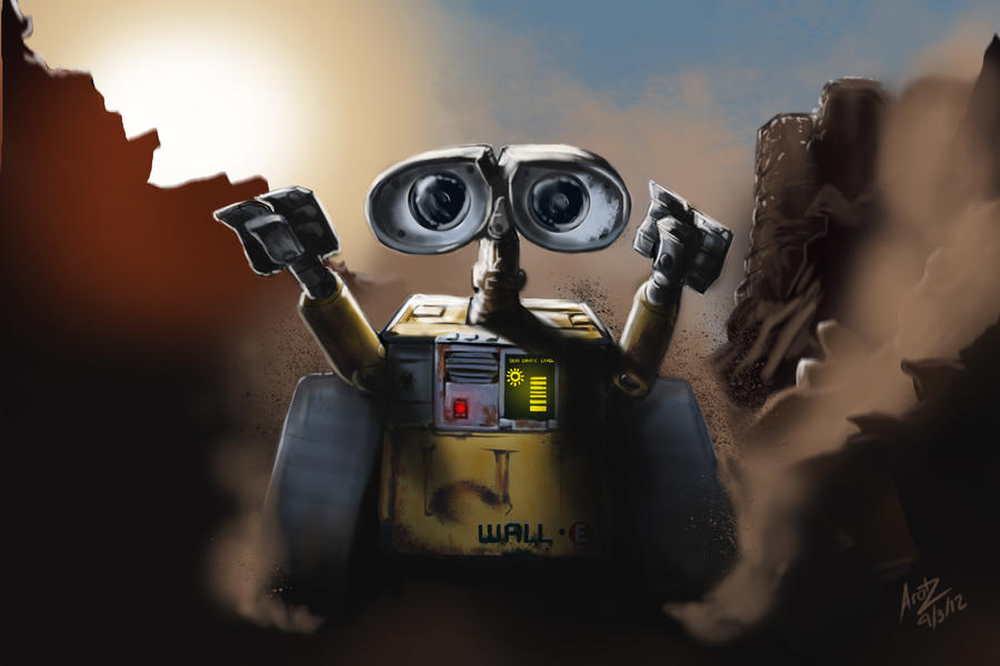 Wall-E trash run