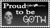 Proud to be Gothic - Stamp