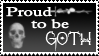 Proud to be Gothic - Stamp