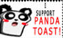 i support panda toast
