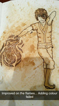 Prince Zuko (ATLA) Untraditional Coffee/Tea Art