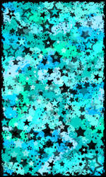 Teal Star Dust