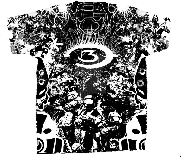 Halo 3 T-Shirt Design