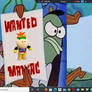 SML Bowser Junior On A Wanted Maniac Poster