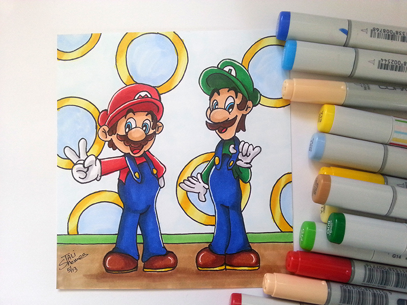 Mario and Luigi