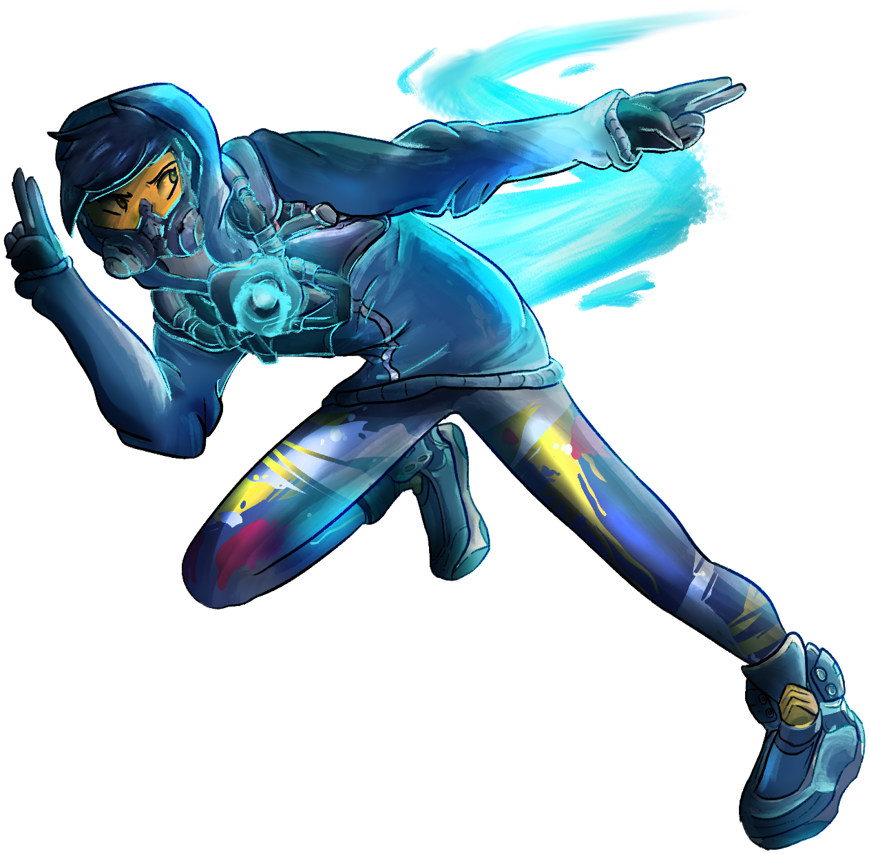graffiti tracer by ThatCreativeCat