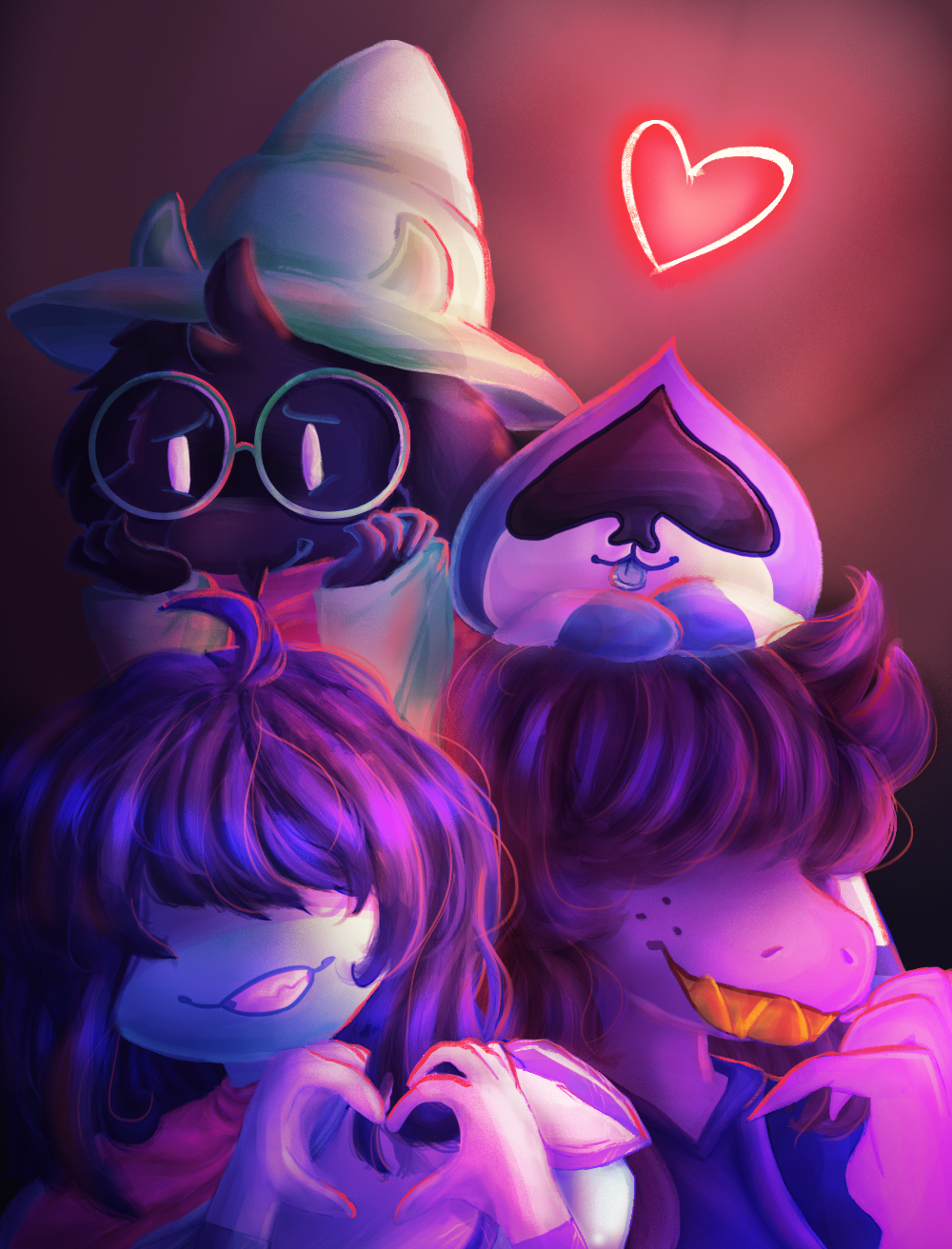 deltarune + speedpaint by ThatCreativeCat
