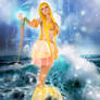 Coco yellow mermaid princess