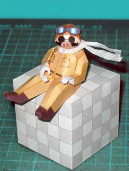 Porco Rosso papercraft