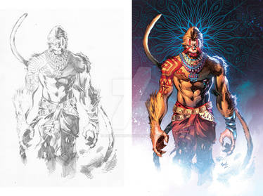 Explore the Best Hanuman Art | DeviantArt