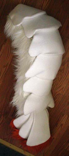 Crystacian tail WIP