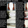 Hand sewn zipper tutorial