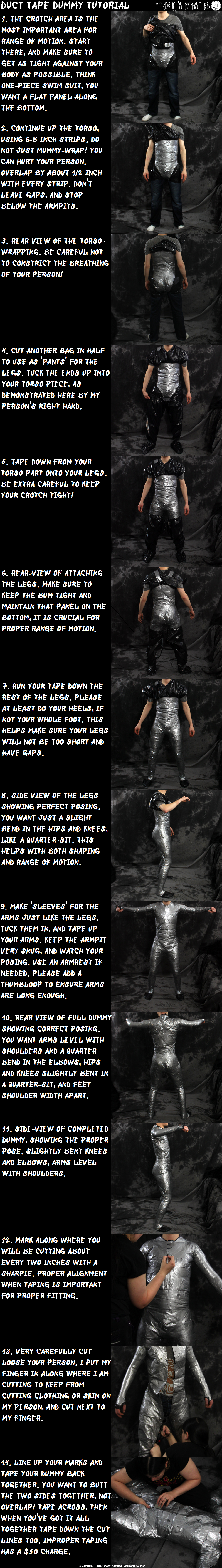 Duct Tape Dummy Tutorial