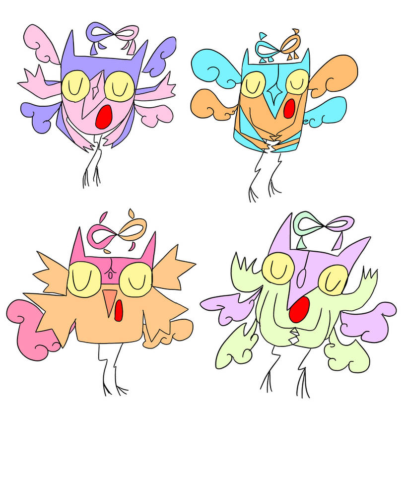 Snowlets Names The angel snowlets by kibbutzz on DeviantArt