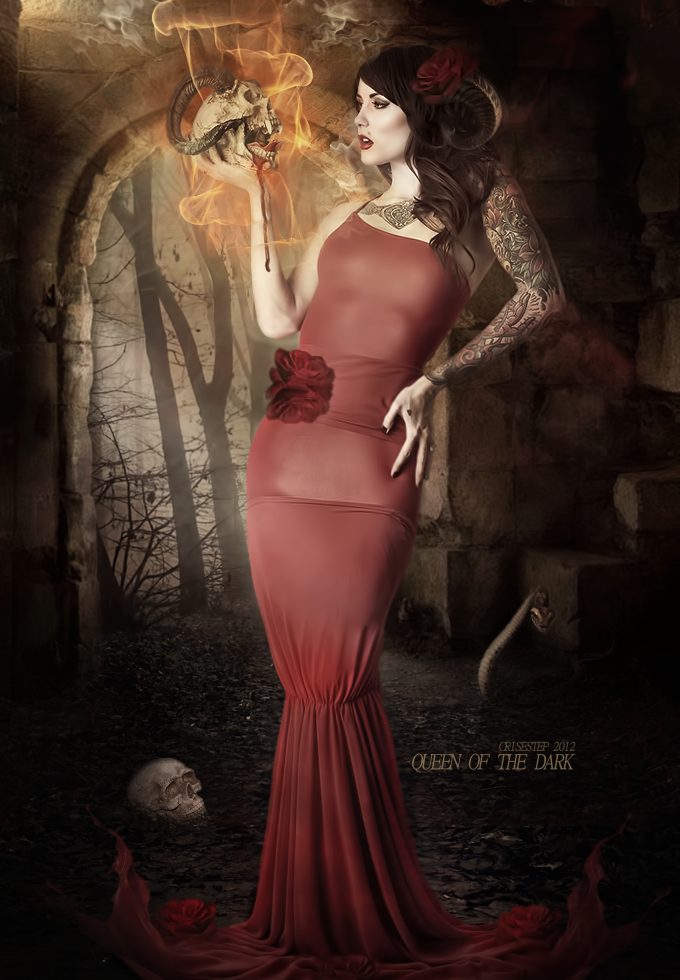 Queen of the Dark by CrisestepArt