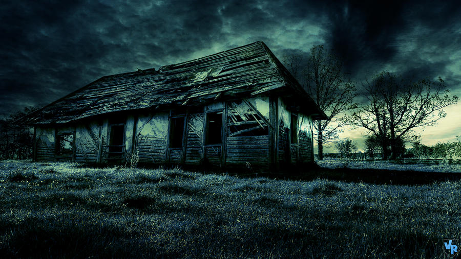 Dark old house