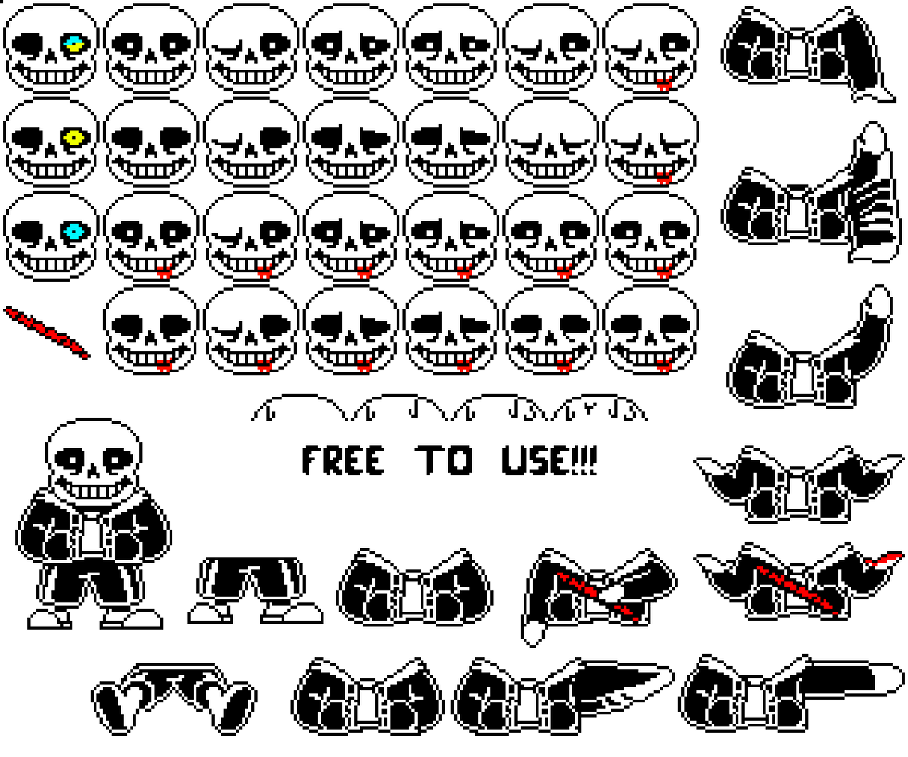 sans undertale sheet v11 by loboestepario2017 on DeviantArt