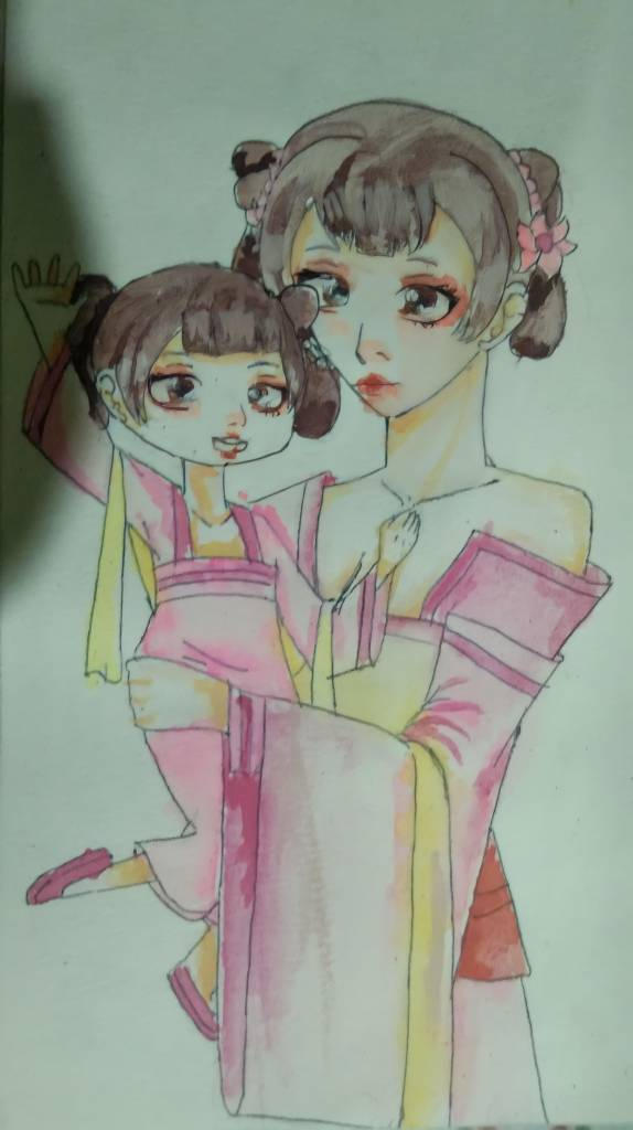 Ling ruo and daughter by sunzhingirl on DeviantArt