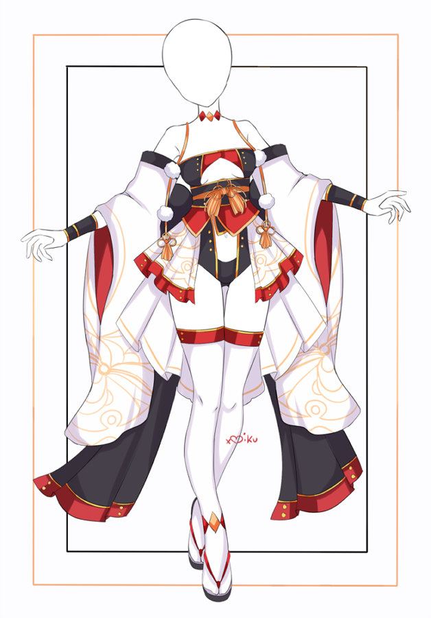 {Closed}Auction Outfit 418 + base by xMikuChuu on DeviantArt