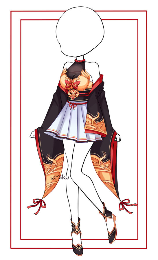 {Closed} Auction Outfit 557 + lineart by xMikuChuu on DeviantArt