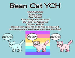 Pride Bean Cat Ych