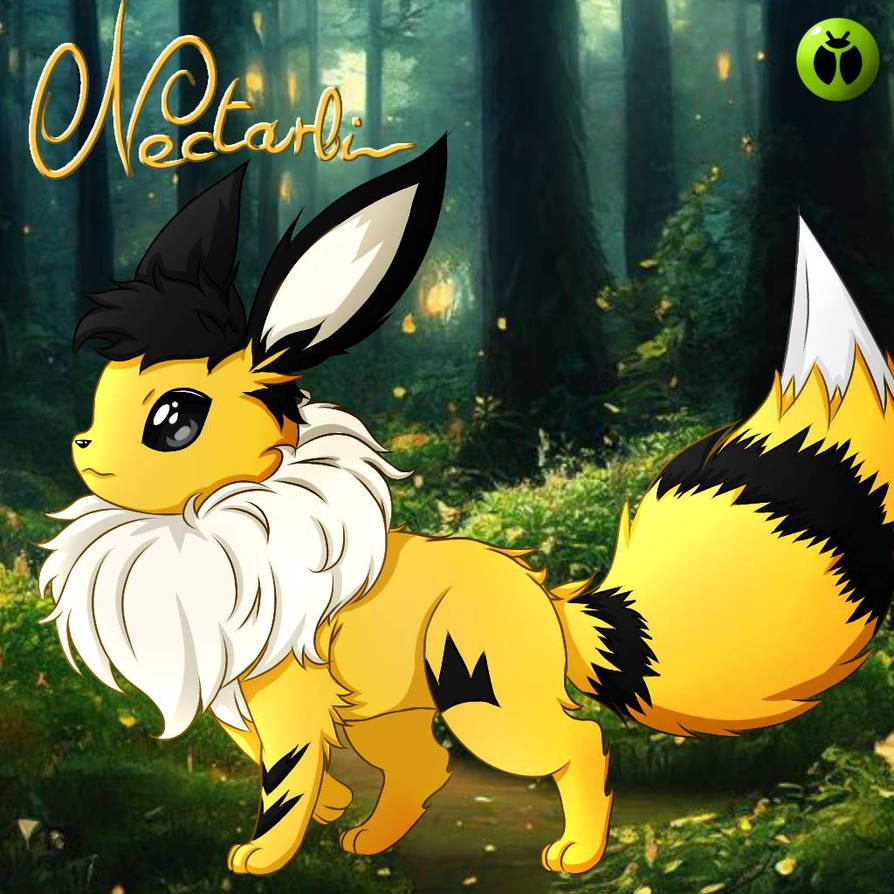 Pokemon Eevee type Insecte by N0stalRyry on DeviantArt
