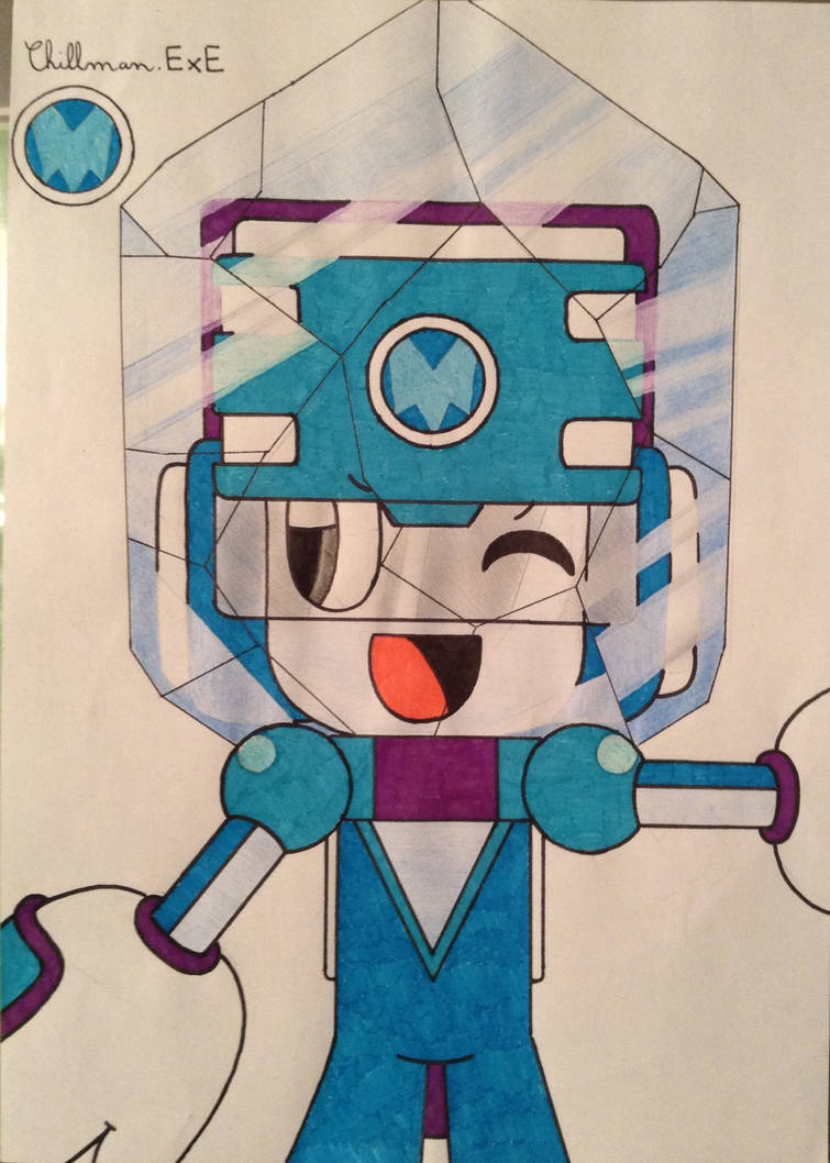 Megaman battle network:Chillman.EXE by axelkoopa2 on DeviantArt