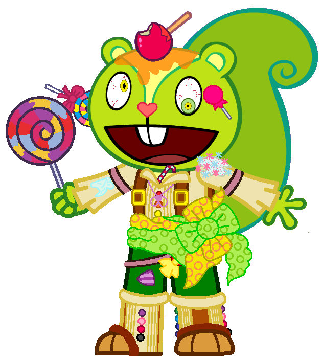 HTF redesign:Nutty by axelkoopa2 on DeviantArt