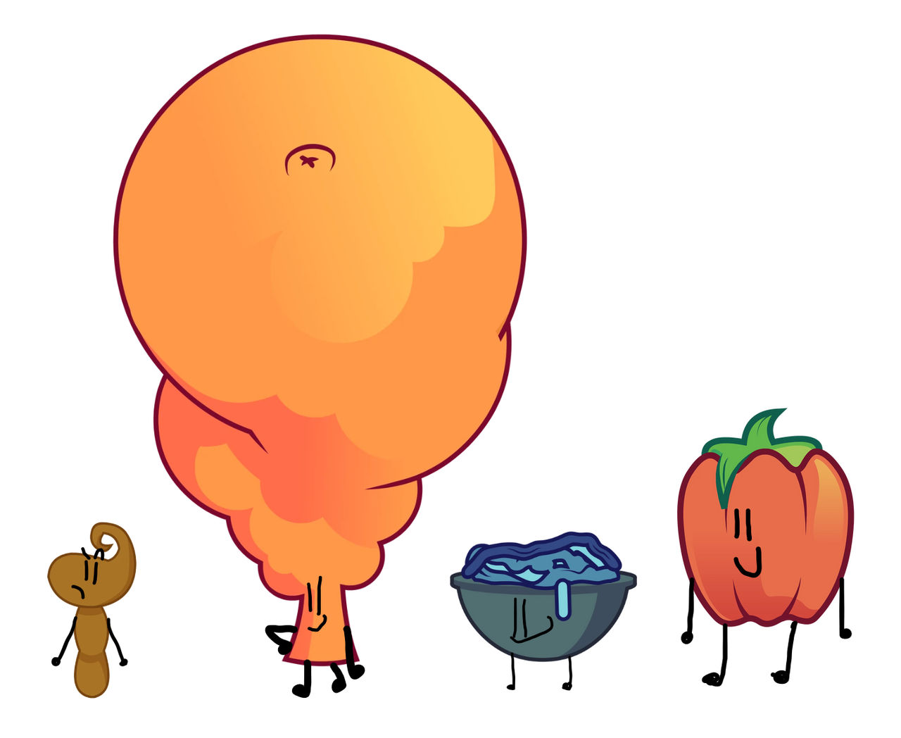 Poop looks at 3 objects by MewtwoLover1000 on DeviantArt