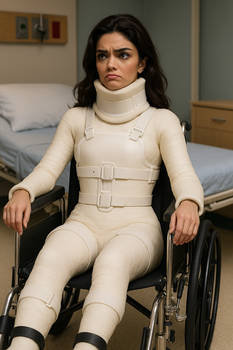 Rachel Zegler in Wheelchair