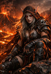 Sylvanas Windrunner from Warcraft