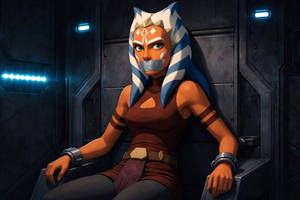 Padawan Ahsoka Tano captured