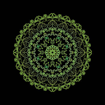 Green Pepper Mandala