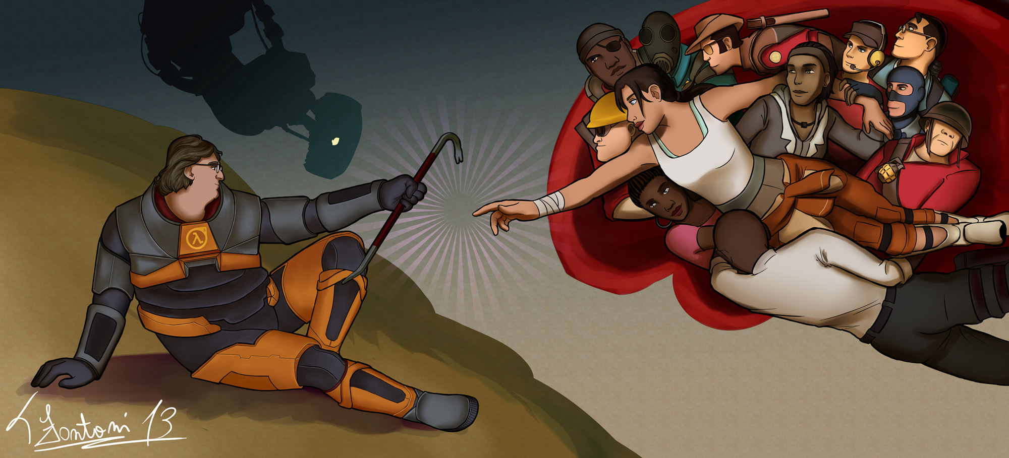 The Creation of Valve Characters