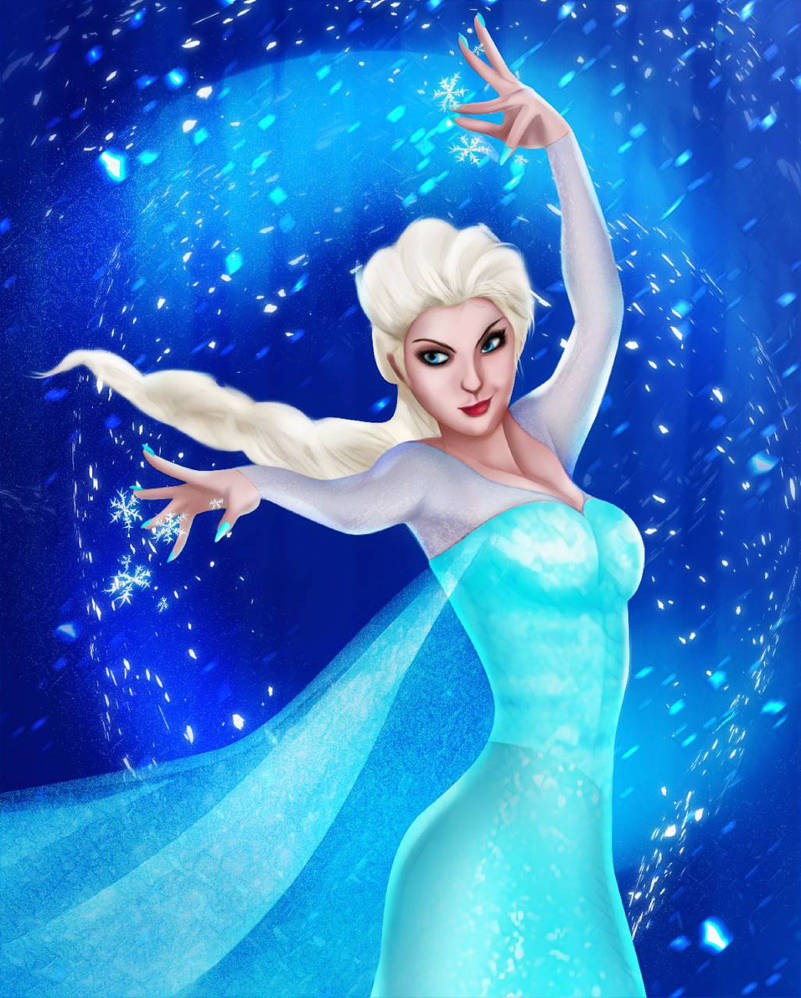 Elsa Wikipedia Elsa Snow Queen by dhaakenart on DeviantArt